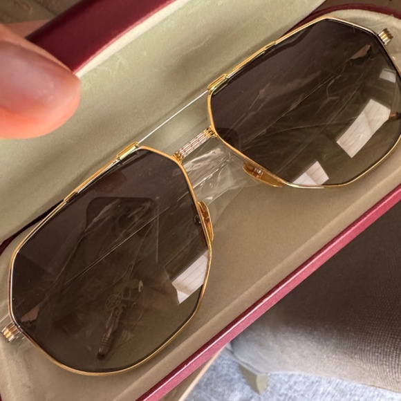 Jacques Marie Mage Reynold Limited Edition Sunglasses in Electrum - Picture 2 of 14